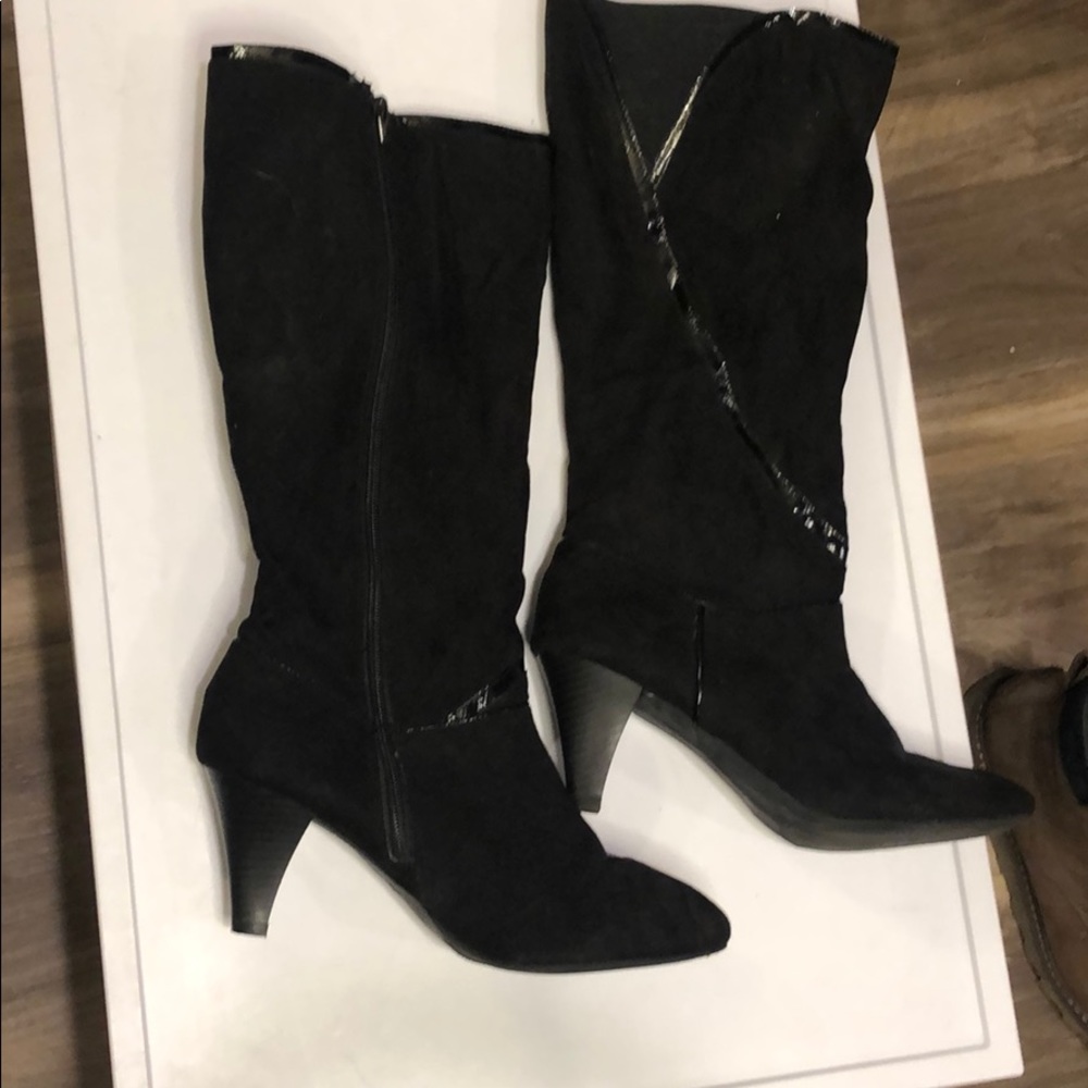 Karen Scoot Calf High Boots